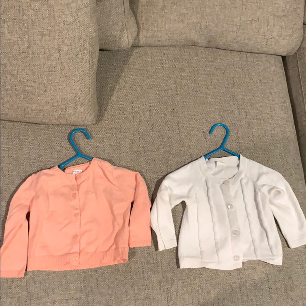 Girls 12 month cardigans from Carters (2 pack)